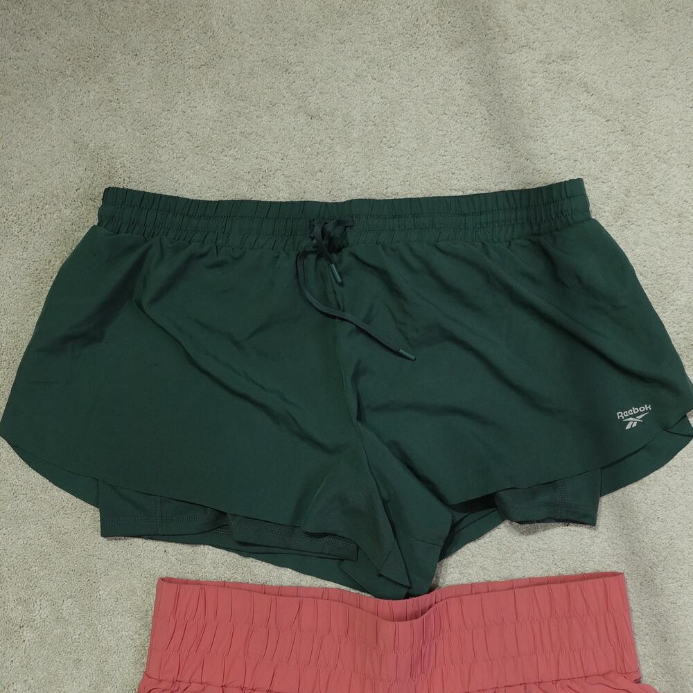 Lot of 3 Reebok / Lab Joy / Reel Legends Shorts & Skirt Elastic Waist Size L-XL - Picture 2 of 13